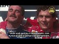 a conversa entre mansell e senna no pódio do gp da hungria de 1992