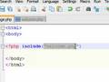 PHP  Tutorial - 21 - include function