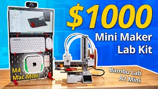Mini Maker Lab Kit for $1000 at Micro Center!