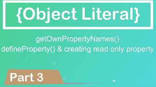 JavaScript Tutorial | Object Literal | Part 3