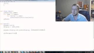 Pygame (Python Game Development) Tutorial - 94 - OpenGL Main Loop