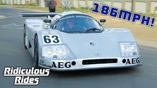 Mercedes Fan Builds 300KMH C9 Sauber | RIDICULOUS RIDES