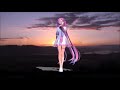 ♪『十九の春』日本の歌・心の歌　うた：緑咲香澄　ダンス 初音ミク yyb