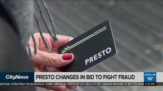 Changes to Presto card system in effort to fight fraud