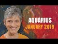 Aquarius January 2019 Astrology Horoscope - Happy New Year and Happy Birthday!