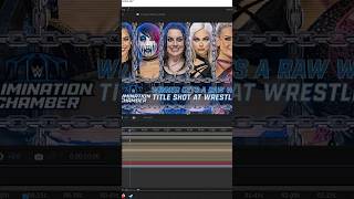 WWE Elimination Chamber 2023 Graphics SpeedaArt