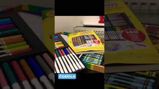 Crayola Inspiration Art Case unboxing😍 #ytshorts #fyp #crayola #drawing #playtime #funtime