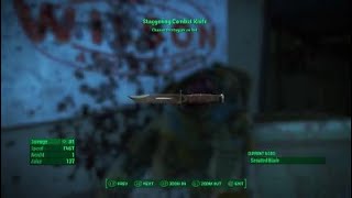 Fallout 4 - Staggering Combat Knife