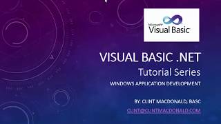 Visual Basic Tutorial 21 - Database Definition Class