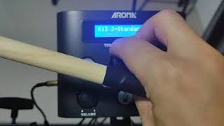 Review กลองไฟฟ้า Aroma TDX 25