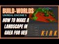 How To Make A Landscape In Gaea And Export Masks For UE5