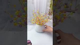 Handmade beads flowers jewelry home decorations tutorial