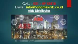 CALL/EMAIL : 0813 4381 2803 Distributor Abb