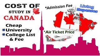 Total Expenses to Study in Canada For International Students 2023