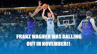 10 Minutes of Franz Wagner Highlights From November!