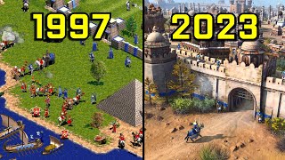 Evolution of Age of Empires 1997-2023