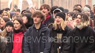 Firenze, corteo studentesco per le strade della città