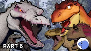 Rudy vs Momma Dino, Disney's Carnotaurus and Rexy | Animation (Part 6)