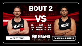 Corporate Fighter 36 - Alex Stephen v Darren Chinnappa