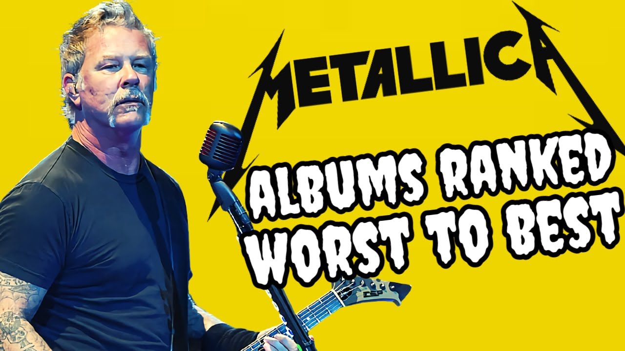 Metallica Albums Ranked // Worst To Best -- (TIERLIST) - YouTube