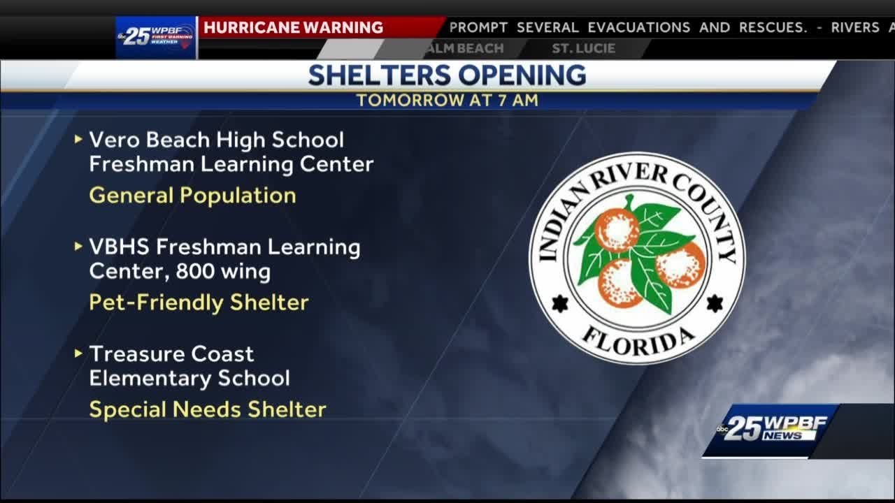 Shelters Opening Across South Florida - YouTube