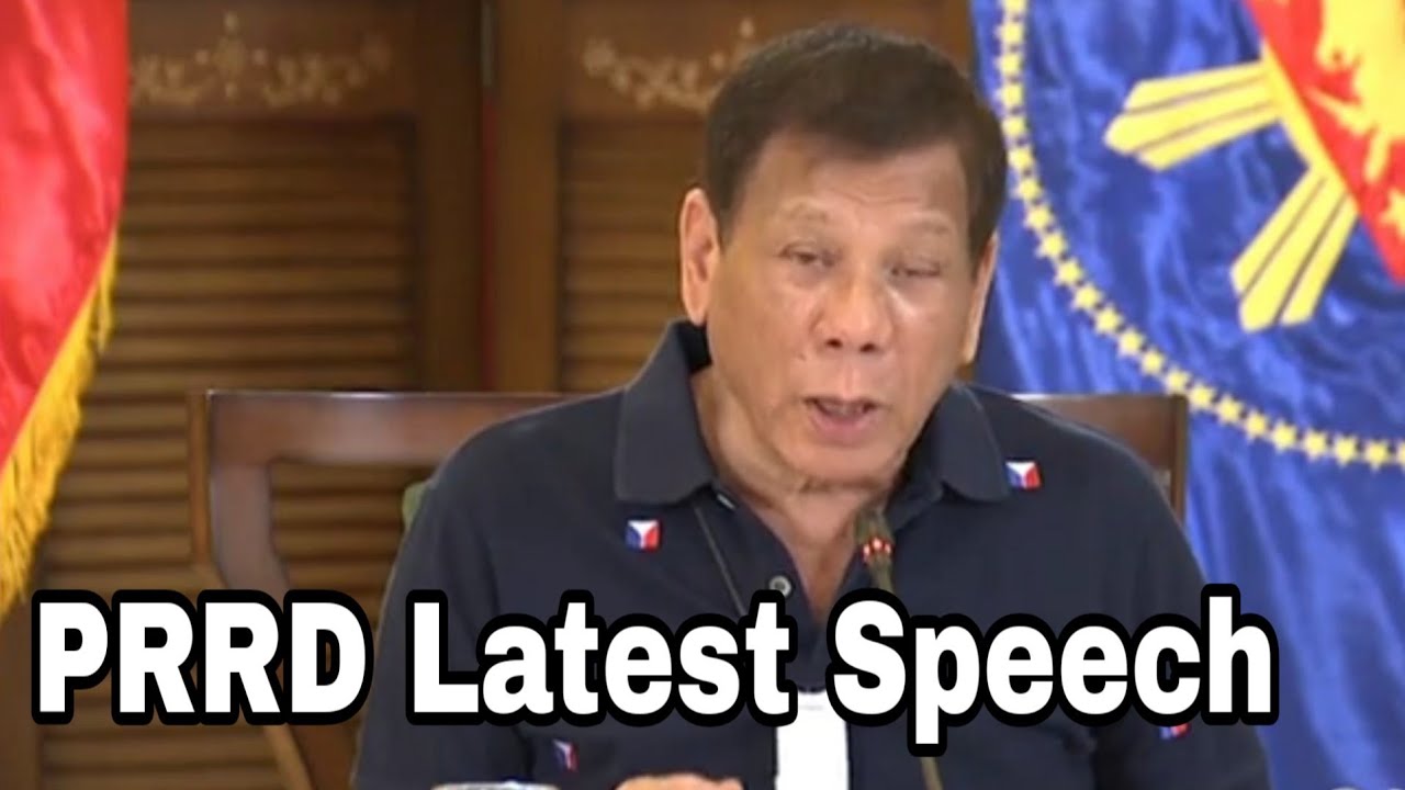 President Duterte Latest Speech June 6, 2020 - YouTube