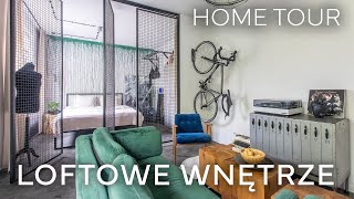 Loftowe wnętrze w kamienicy | HOME TOUR