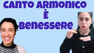 CANTO ARMONICO e SISTEMA NERVOSO: CON ILARIA OREFICE @cantodifonico