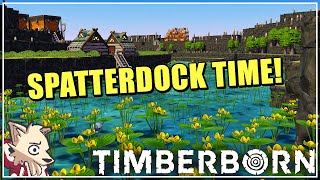 Trying out Aquatic Farming with Spatterdock - EP 2 - Timberborn S2