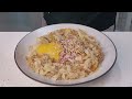 5kg 감량한 초간단 한그릇 덮밥 레시피. cabbage tuna rice with rice