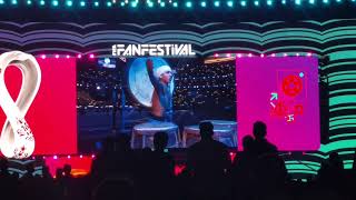 FIFA 2022 Opening Ceremony in Fan Zone corniche Doha - highlights