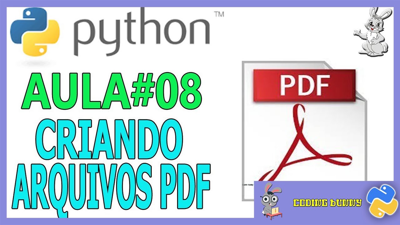 Python 8 Criando Arquivos Pdf Youtube