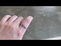 은공예 은선으로 매듭 꼬임 은반지 만들기 knot silver ring how to make silverring twist silver ring