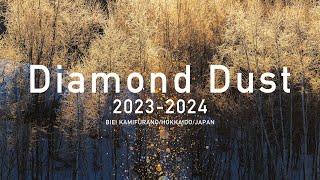 【4K】ダイヤモンドダスト Diamond Dust  2023-2024Seasons【日本/北海道/美瑛 上富良野/JAPAN/HOKKAIDO/BIEI KAMIFURANO】