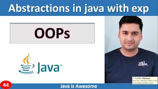 Abstraction in java with example