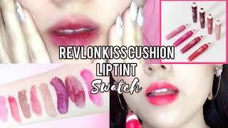 REVLON KISS CUSHION LIPTINT SWATCH!! | Marshella Eyya