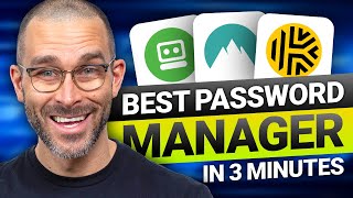 BEST Password Manager 2024 (IN 3 MINUTES)