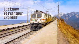 Witness the Speed! Lucknow–Yesvantpur Express Skipping Hoodi Station 🚆⚡