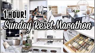 2022 CLEAN WITH ME MARATHON | SUNDAY RESET ROUTINE | CLEANING MOTIVATION