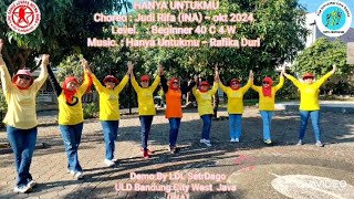 Hanya Untukmu||Linedance||Choreo : Judi Rifa (INA) - okt 2024||Demo : LDL SetraDago ULD Bandung city