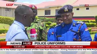 Change of police uniforms public participation process takes place in Kiganjo College