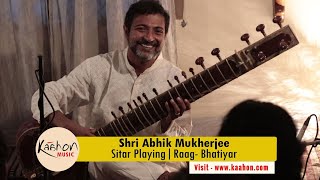 Raag Bhatiyar | Sitar- Abhik Mukherjee | Indian Classical Music | 6th Tollygunge Baithak