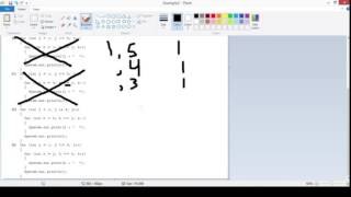 #5 Nested For Loop Printing 2 Tracing