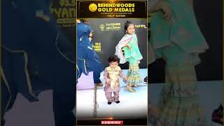 😍🥰 Family கூட Vriddhi  செம Cute-ஆ ஒரு Dance 🤩 | Behindwoods Gold Medals 8th Edition