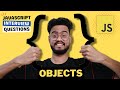 Javascript Interview Questions ( Objects ) - Output Based, Destructuring, Object Referencing, etc