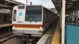 東京メトロ7000系  小手指駅発車