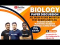 LIVE NEET 2025 | BIOLOGY PAPER DISCUSSION | SCORE BOOSTER REVISION TEST SERIES (SBRT-06) #neet_2025