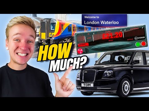 How much is a 30 minute taxi ride in London?