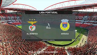 ⚽ Benfica vs  Arouca ⚽ | Liga Portugal (05/08/2022) | PES 21