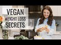 HOW TO SLIM DOWN AS A VEGAN | plant-based diet tips